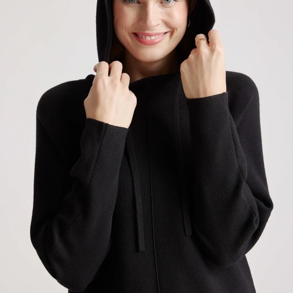 Quince eco knit hoodie sweater, NWT size small - Picture 5 of 8